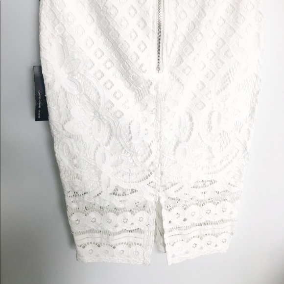 NWT Lulu’s White Lace Two Piece Set - Picture 10 of 12